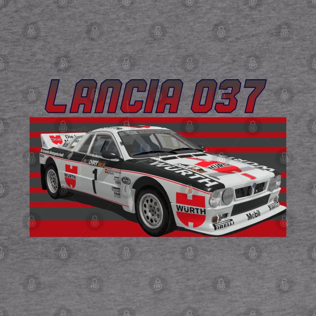 Lancia 037 Group B Wurth by PjesusArt